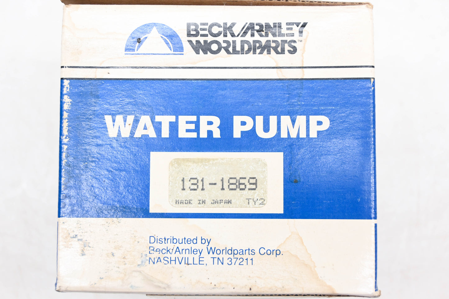 Beck/Arnley 131-1869 Water Pump Kit NOS