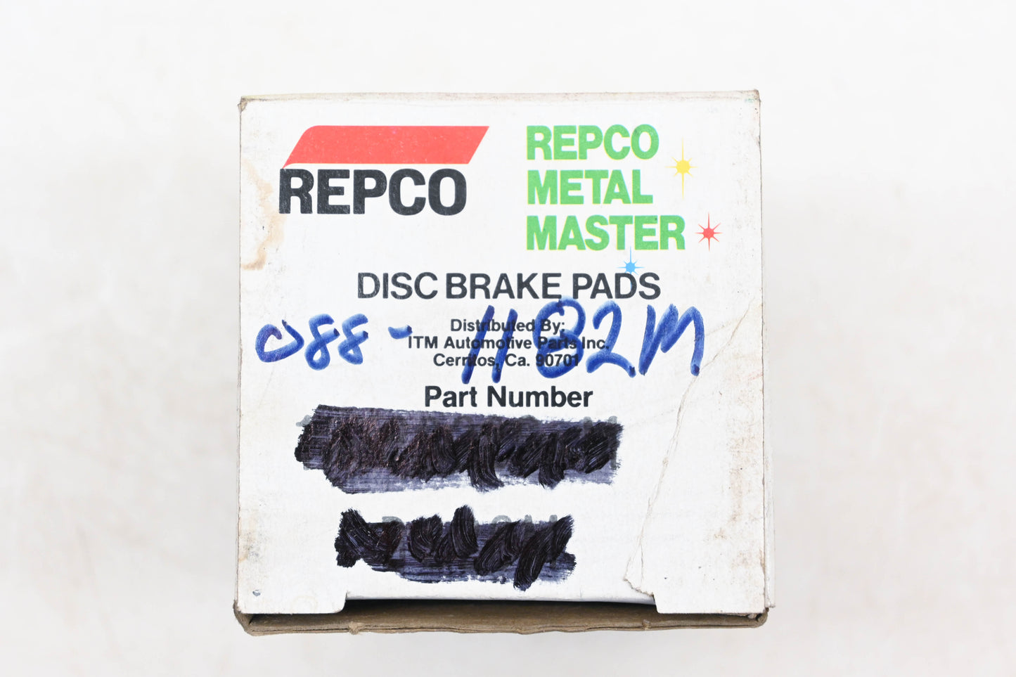 Nepco 088-1182M, 88-1182-M, DB595 Disc Brake Pad Kit NOS