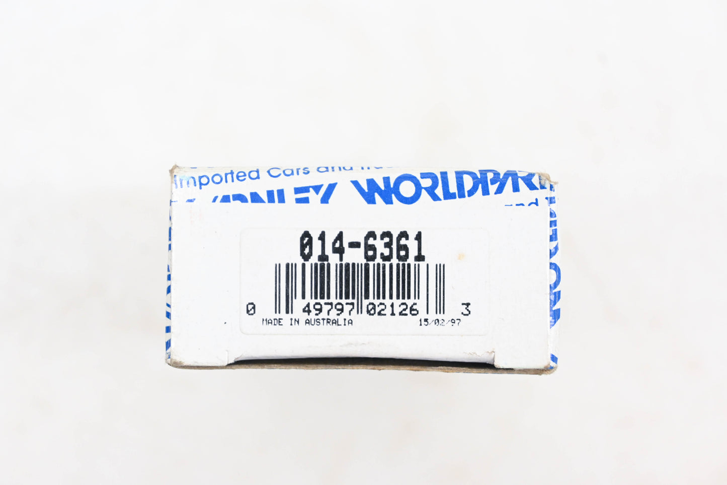 Beck/Arnley 014-6361 Bearing Kit NOS