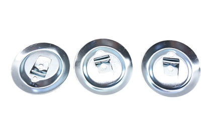 Aftermarket NB025-3 Surface Mount 4" D-Ring Tie Downs Qty 3 NOS