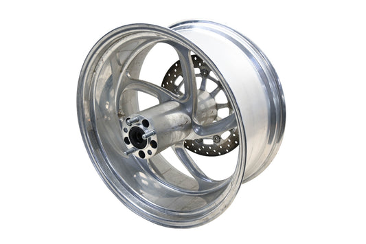 Aftermarket 0157-3825B-MON-4, 256227, 0157-3825BB Silver Billet 18x8.5 5-Lug Wheel