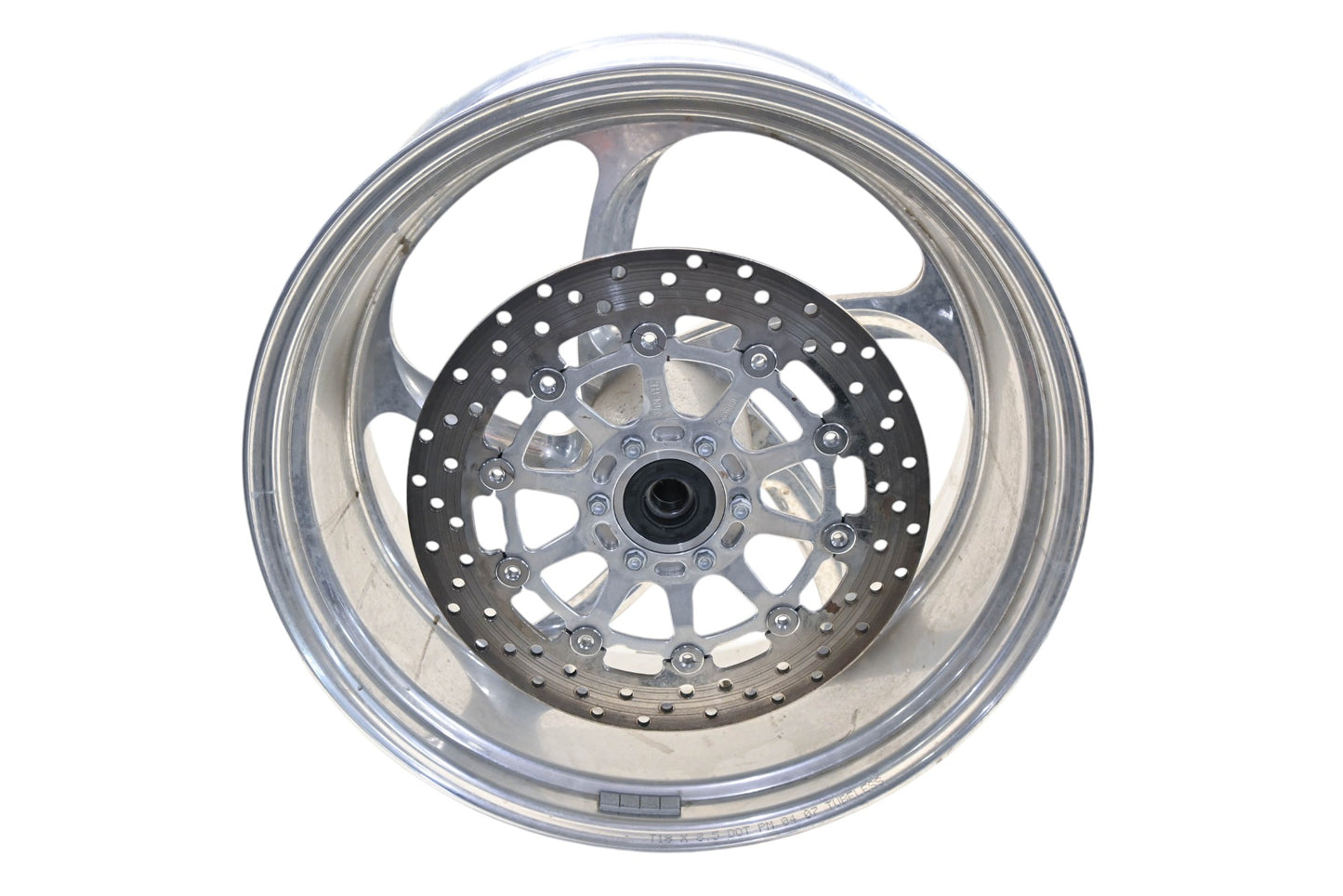 Aftermarket 0157-3825B-MON-4, 256227, 0157-3825BB Silver Billet 18x8.5 5-Lug Wheel