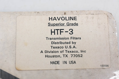 Havoline HTF-3, HFT3 Transmission Filter & Gasket Kit NOS