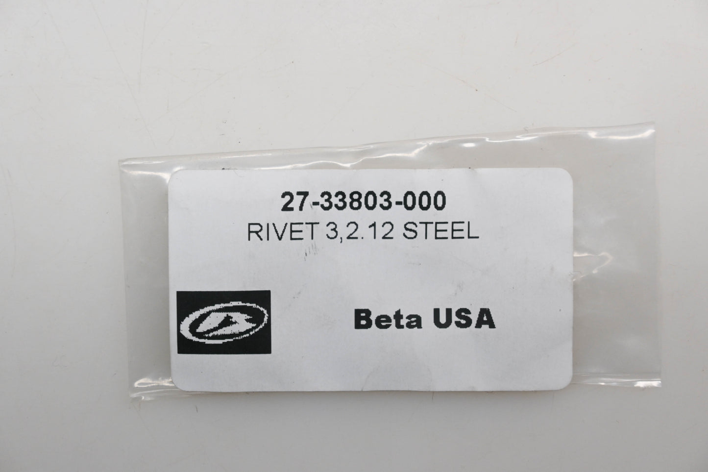 Beta 27-33803-000, 27.33803.000 Steel Rivets Qty 2 NOS