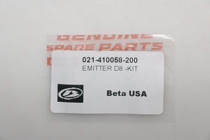 Beta 021-410058-200, 021.41.005.82.00 Emitter D8 Kit NOS