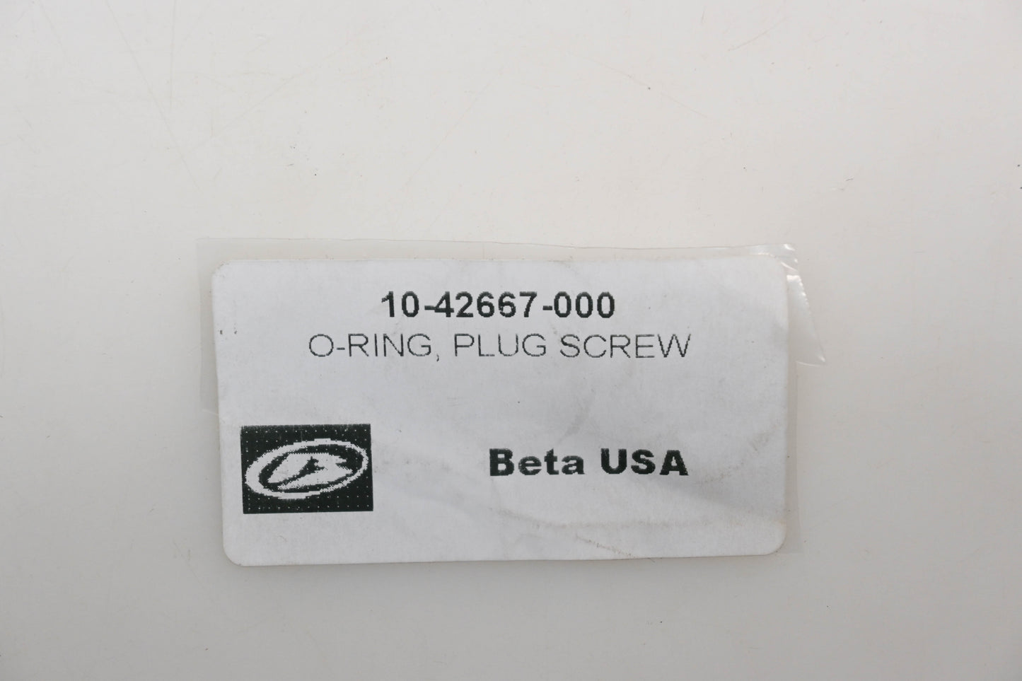 Beta 10-42667-000, 10.42667.000 Oil Drain Plug O-Ring NOS