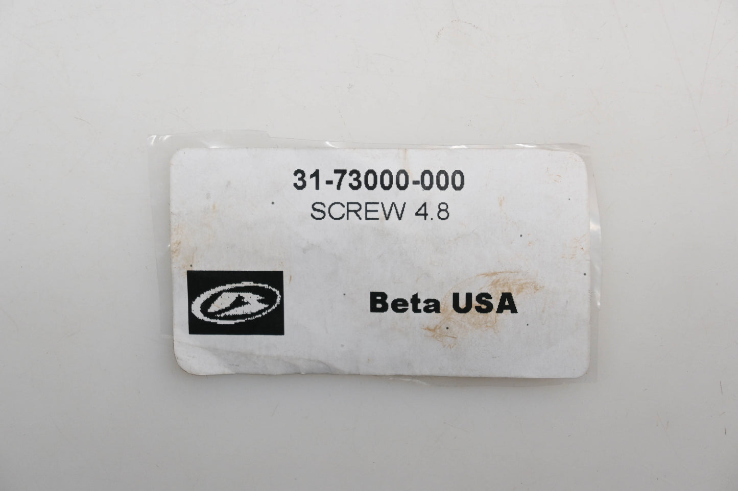 Beta 31-73000-000, 31.73000.000 Screw 4.8 NOS