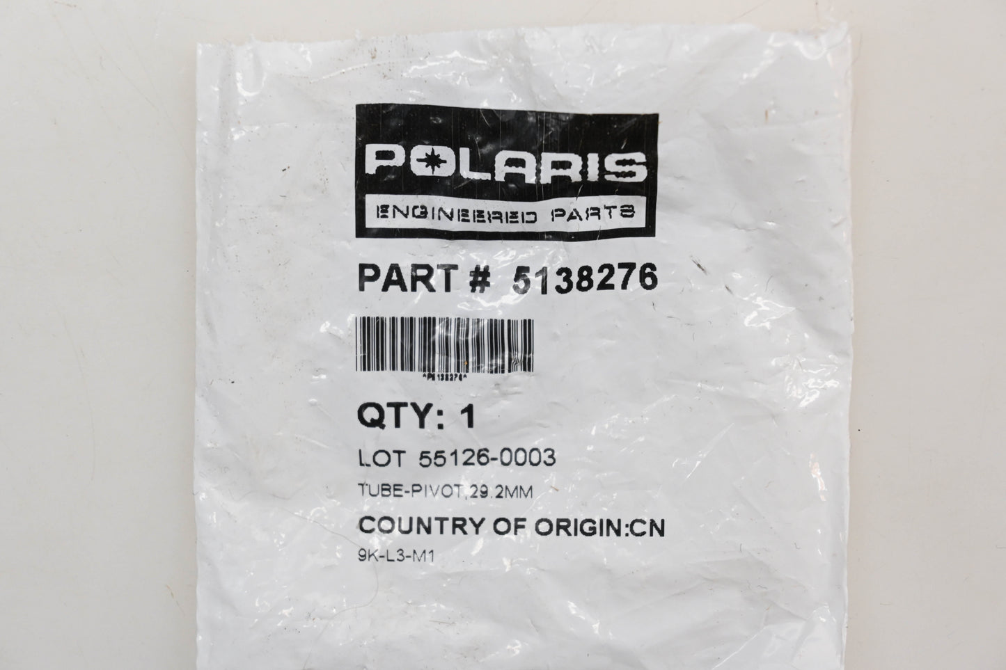 New OEM Polaris 5138276 29.2mm Pivot Tube NOS