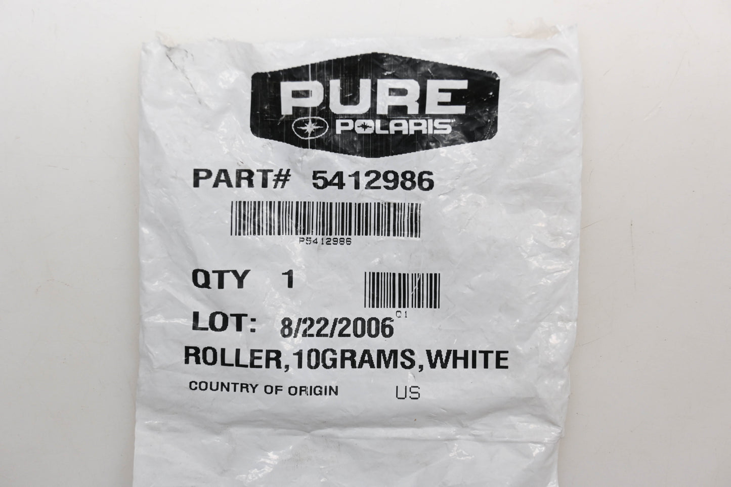 New OEM Polaris 5412986 Rollers Qty 4 NOS