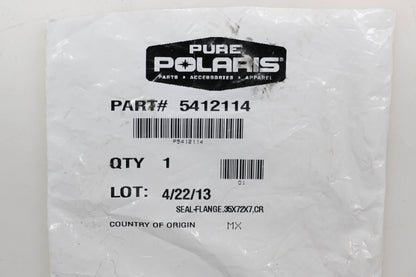 New OEM Polaris 5412114 CR 35x72x7mm Flanged Seal NOS