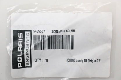 New OEM Polaris 5455567 Hex Head Flag Screw NOS