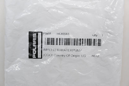 New OEM Polaris 5436648 Water Pump Impeller NOS