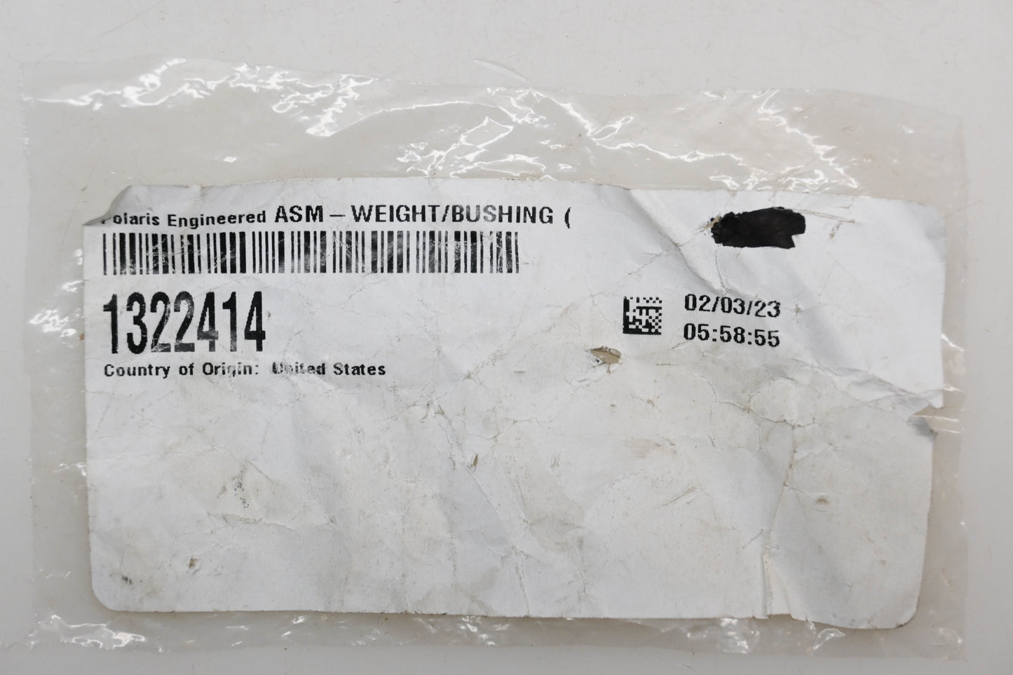 New OEM Polaris 1322414 Clutch Shift Weight Assembly 10-70 NOS