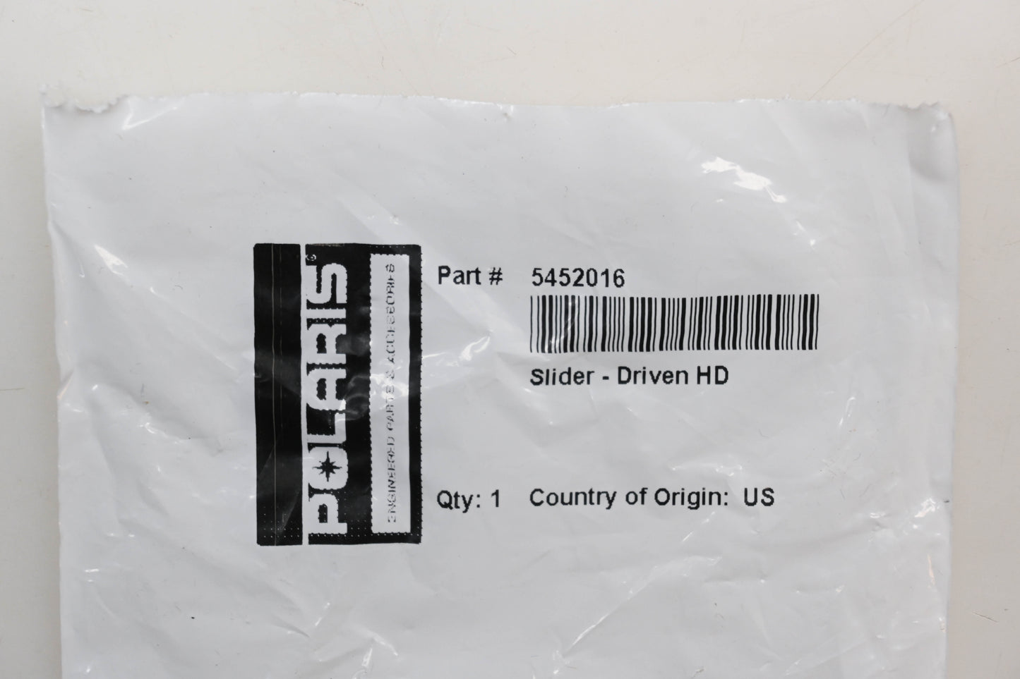 New OEM Polaris 5452016 Heavy Duty Driven Clutch Slider NOS