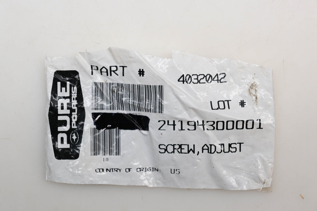 New OEM Polaris 4032042 Headlight Adjustment Screws Qty 3 NOS