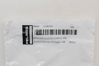 New OEM Polaris 5138705 Drive Clutch Spacer NOS