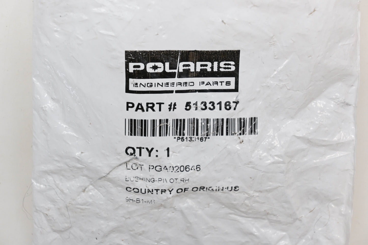 New OEM Polaris 5133167 RH Swingarm Pivot Bushing NOS