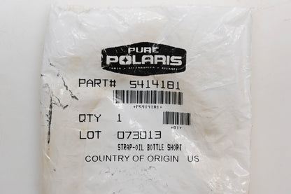 New OEM Polaris 5414181 Oil Bottle Strap NOS