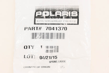 New OEM Polaris 7041370 Latch Spring NOS