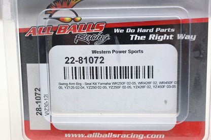 All Balls 22-81072, 28-1072 Swingarm Bearing & Seal Kit NOS