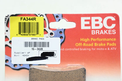 EBC FA344R, 15-344R Off Road Brake Pad Kit NOS