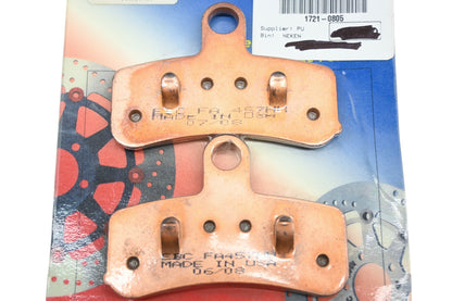EBC FA457HH, 1721-0805 Double H Sintered Brake Pad Kit NOS