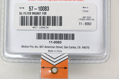 Motion Pro 11-0083, 57-10083 Oil Filter Magnet NOS