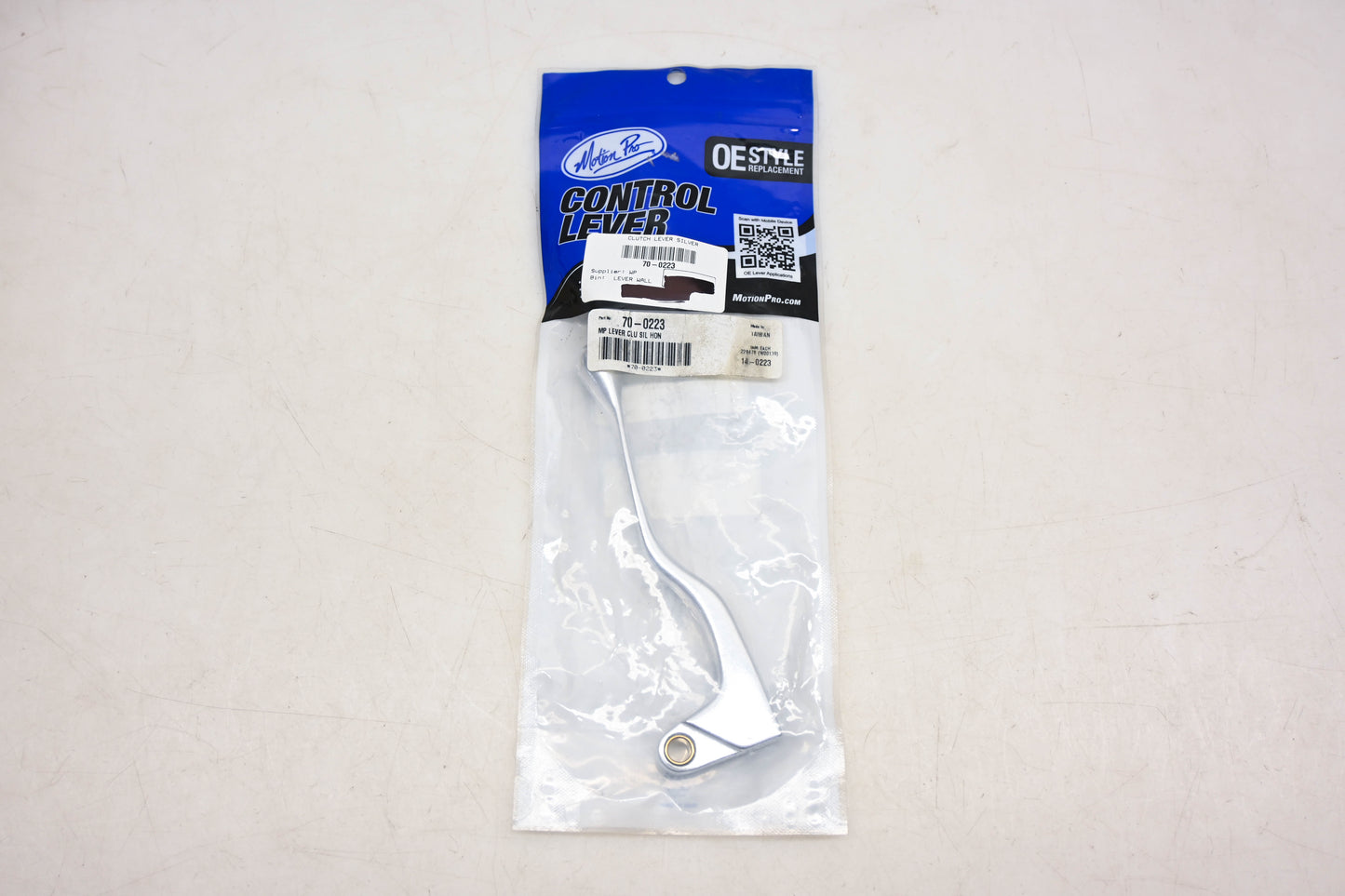 Motion Pro 14-0223, 70-0223 Silver Clutch Lever NOS