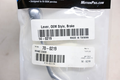 Motion Pro 14-0219, 70-0219 Silver Brake Lever NOS