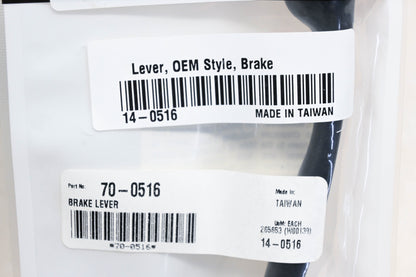Motion Pro 14-0516, 70-0516 Black Brake Lever NOS
