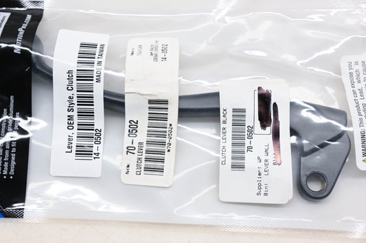 Motion Pro 14-0502, 70-0502 Black Clutch Lever NOS