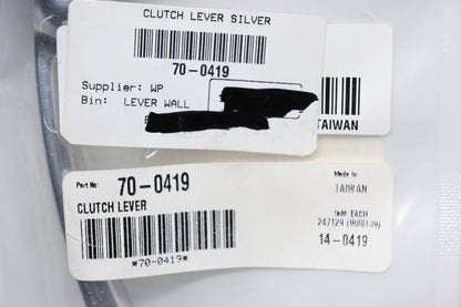 Motion Pro 14-0419, 70-0419 Silver Clutch Lever NOS