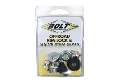 Bolt 2007-RVS, 020-00129 Rim Lock & Valve Stem Seal Kit NOS