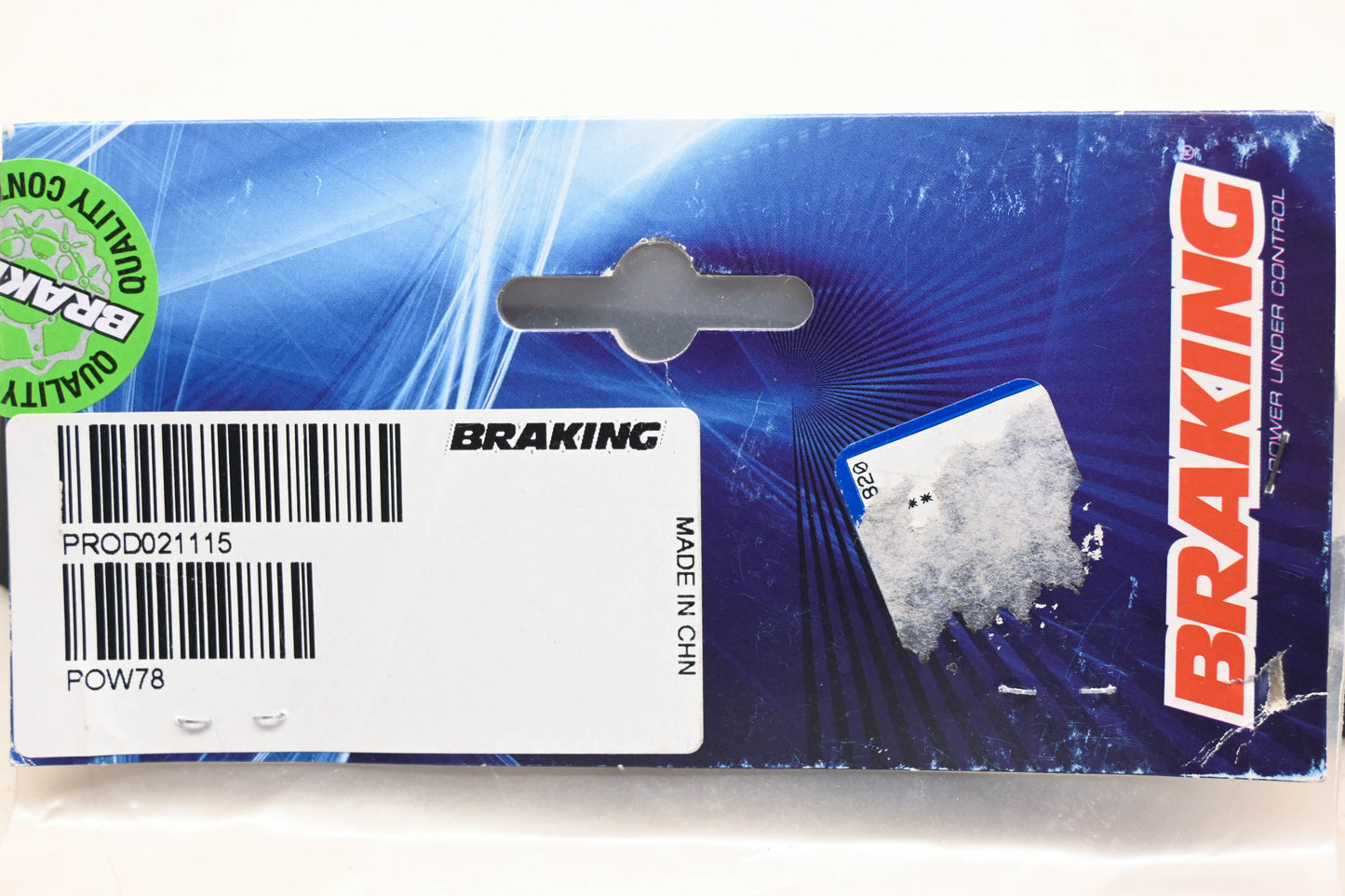 Braking POW78, 32-1078 Caliper Bracket NOS