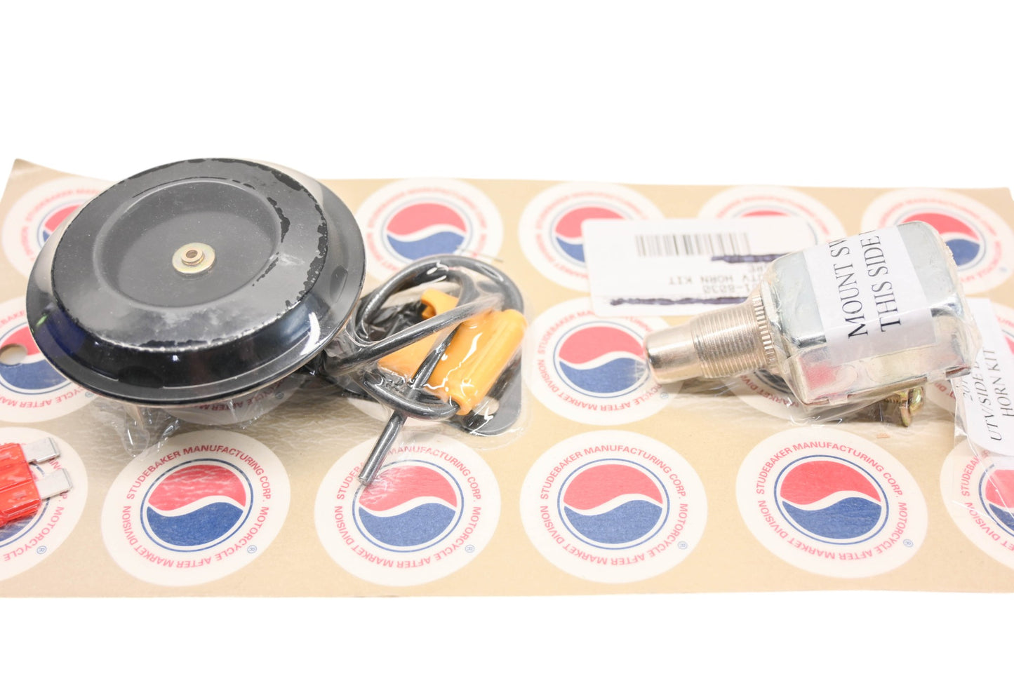 Studebaker Manufacturing 201-8030 UTV Side By Side Horn Kit NOS