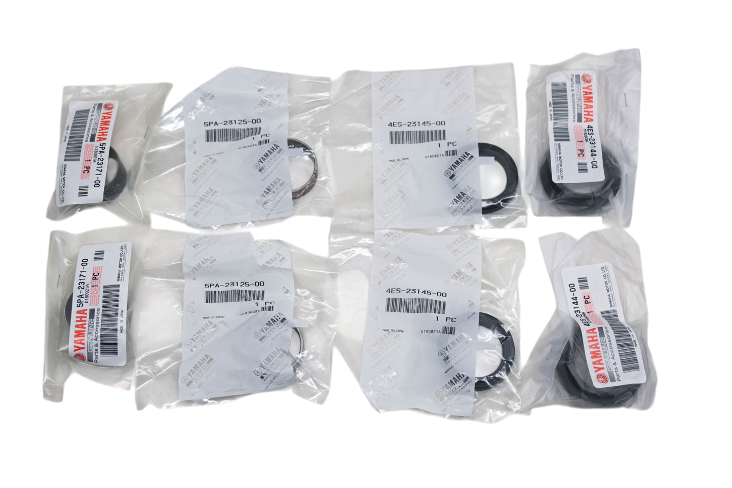 New OEM Yamaha 4ES-W003B-00-00 Front Fork Seal Kit NOS