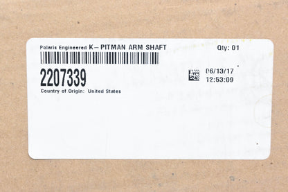 New OEM Polaris 2207339 Pitman Arm Shaft Kit NOS