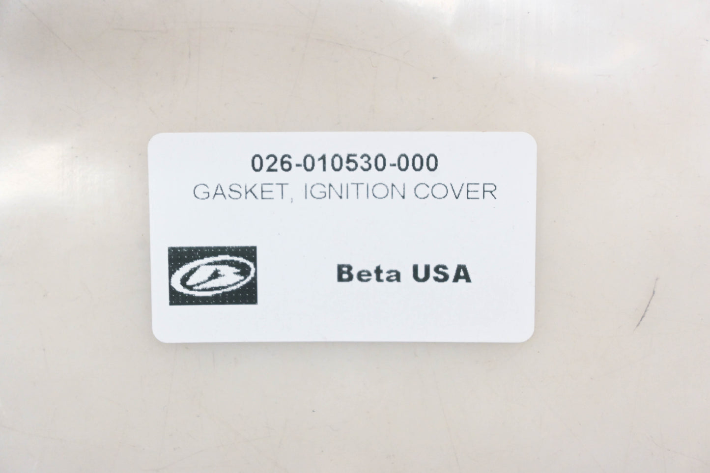Beta 026.01.053.00.00, 026-010530-000 Ignition Cover Gasket NOS