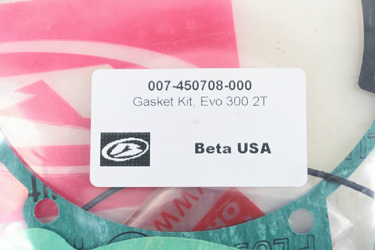 Beta 007.45.070.80.00, 007-450708-000 EVO 300 2T Gasket Kit NOS