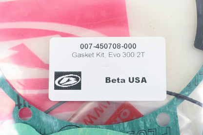 Beta 007.45.070.80.00, 007-450708-000 EVO 300 2T Gasket Kit NOS