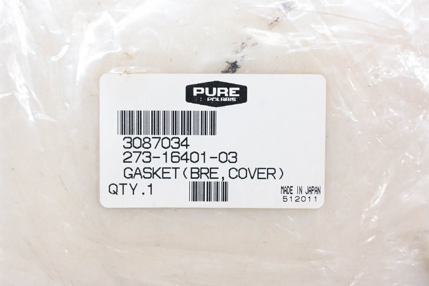 New OEM Polaris 3087034 Breather Cover Gasket NOS