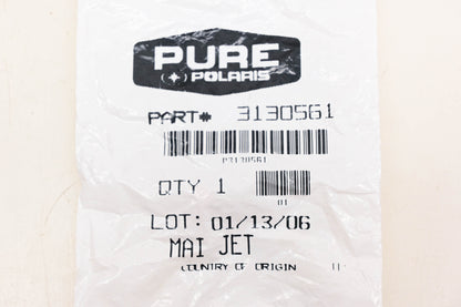 New OEM Polaris 3130561 Main Jet #130 NOS