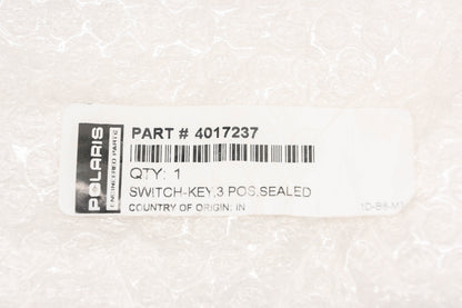 New OEM Polaris 4017237 Ignition 3-Position Switch NOS