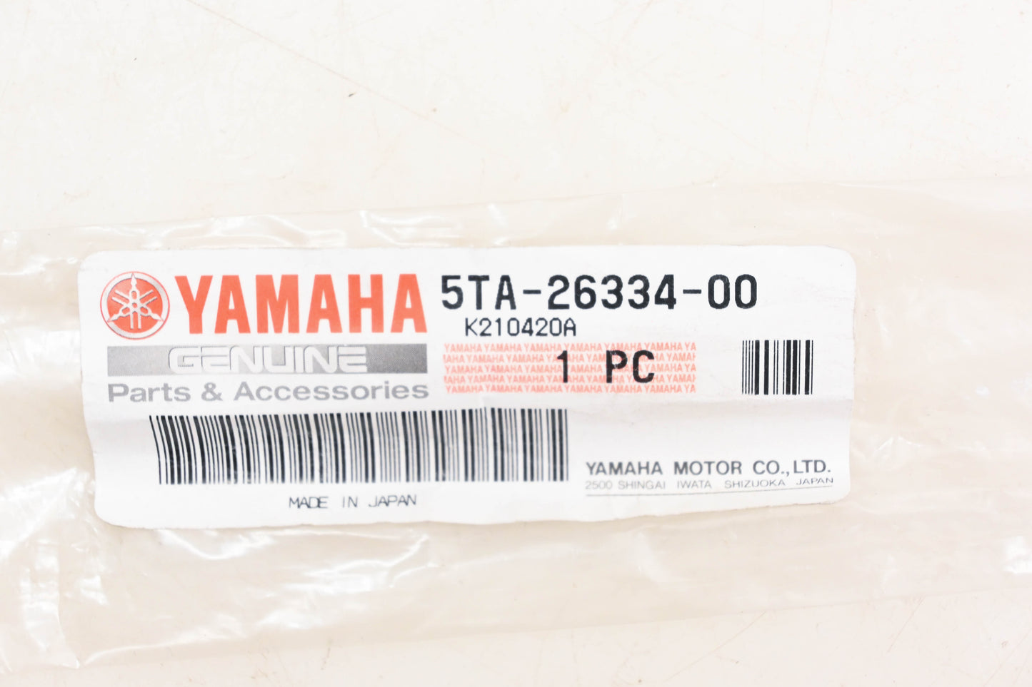 New OEM Yamaha 5TA-26334-00-00 Hot Start Cable NOS