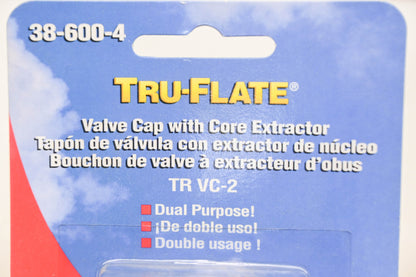 Tru-Flate 38-600-4 TR VC-2 Valve Cap Kit NOS
