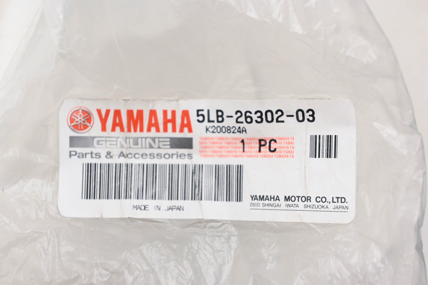 New OEM Yamaha 5LB-26302-03-00 Throttle Cable NOS