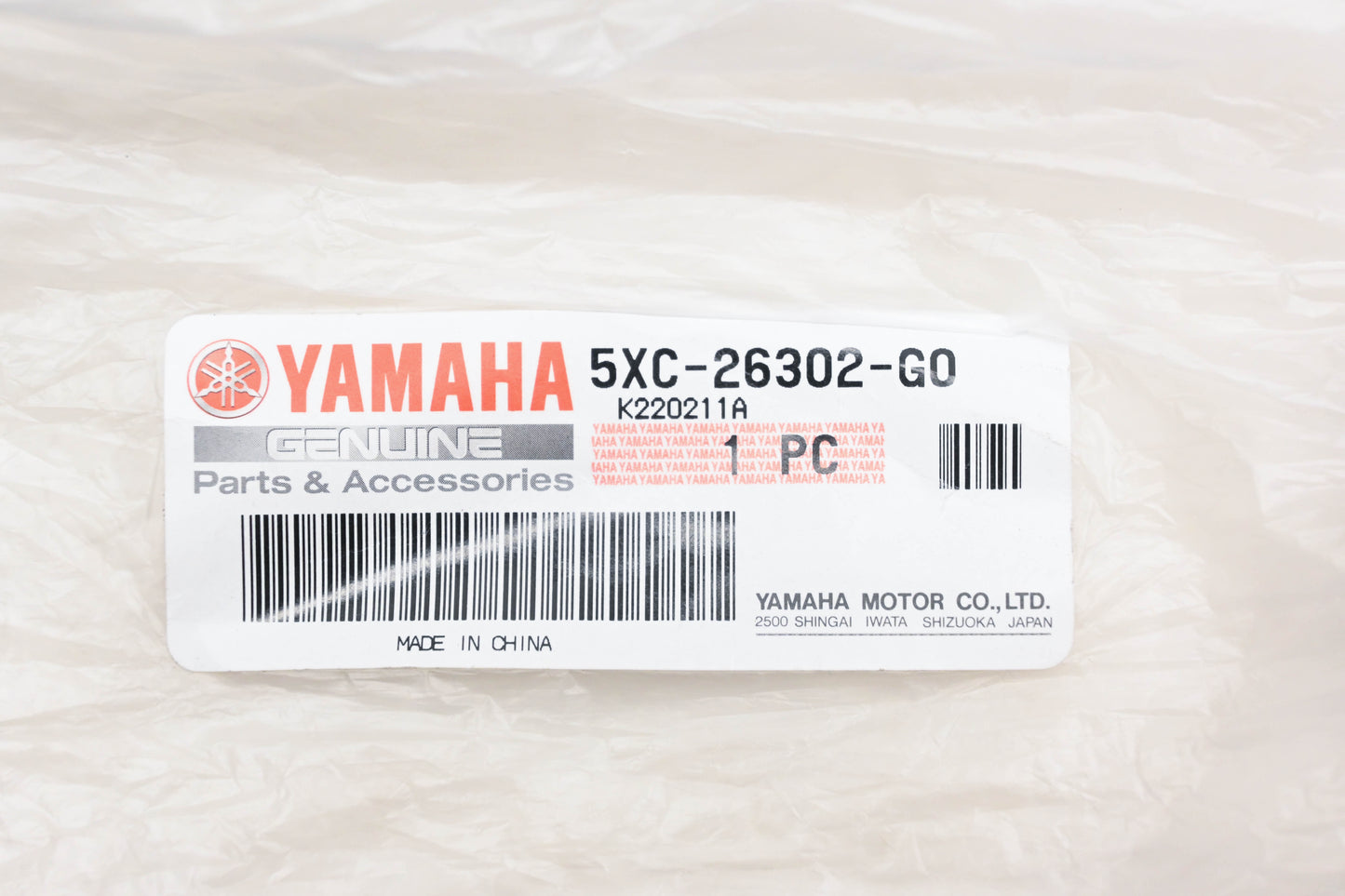 New OEM Yamaha 5XC-26302-G0-00 Throttle Cable NOS