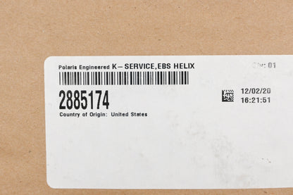 New OEM Polaris 2885174 EBS Helix Service Kit NOS