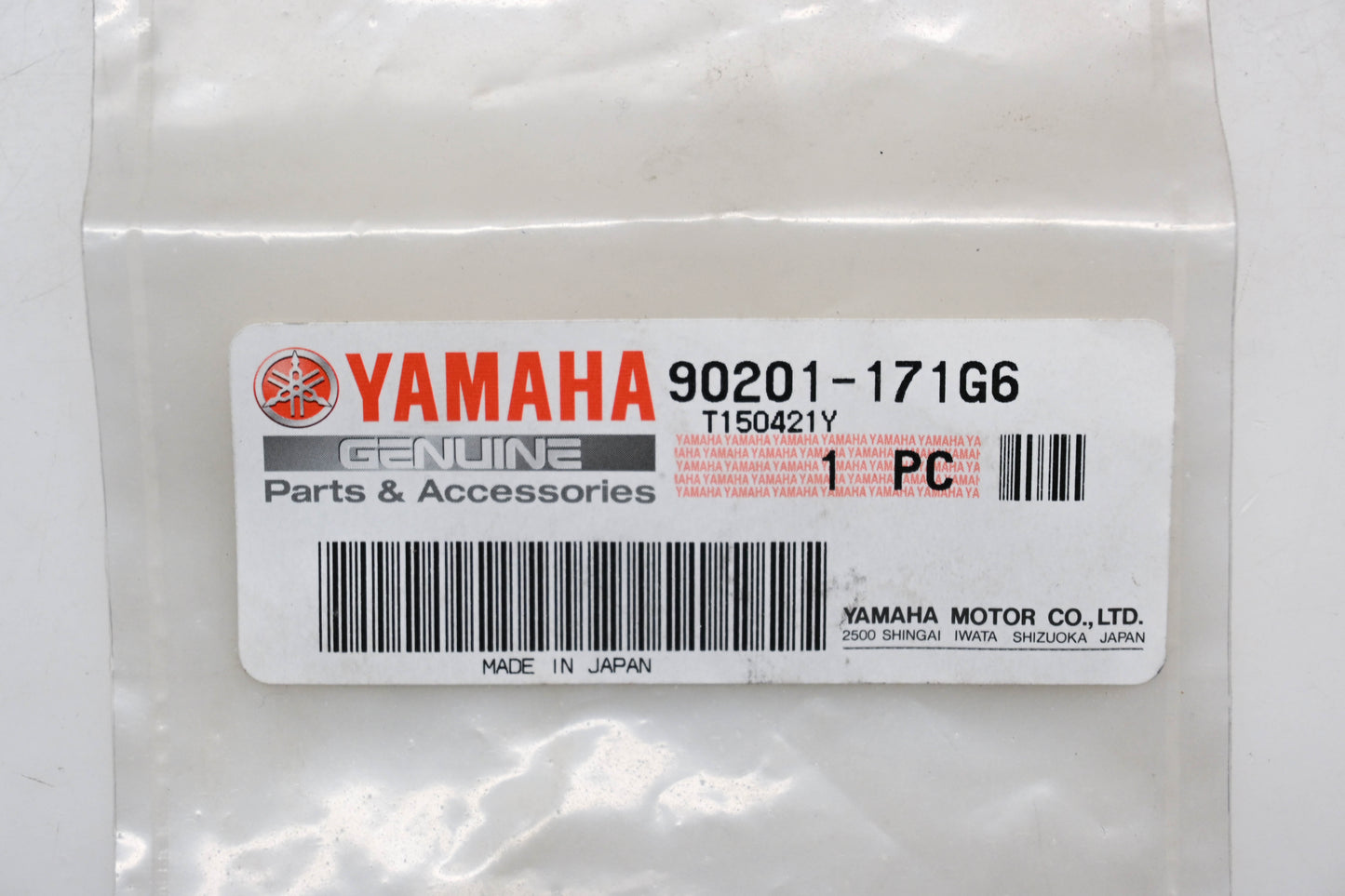New OEM Yamaha 90201-171G6-00 Plate Washer NOS