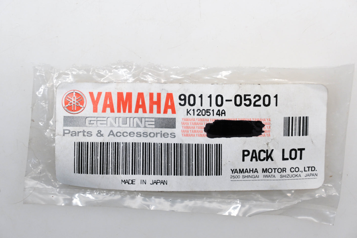 New OEM Yamaha 90110-05201-00 Bolt NOS
